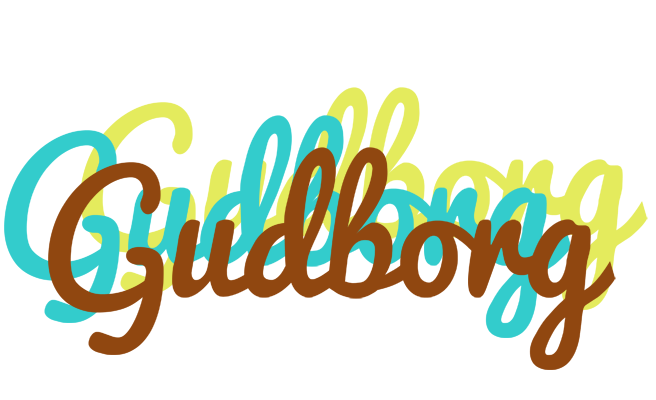Gudborg cupcake logo
