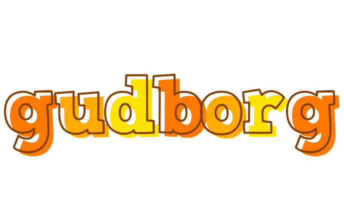 Gudborg desert logo
