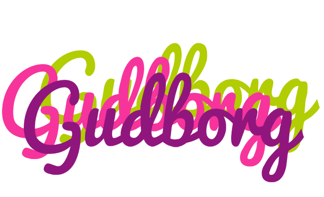 Gudborg flowers logo