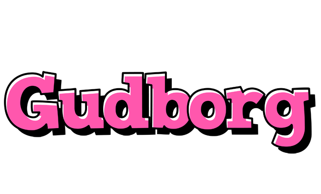 Gudborg girlish logo