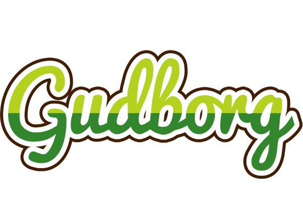 Gudborg golfing logo