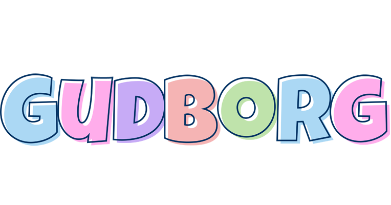 Gudborg pastel logo