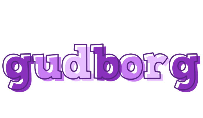 Gudborg sensual logo