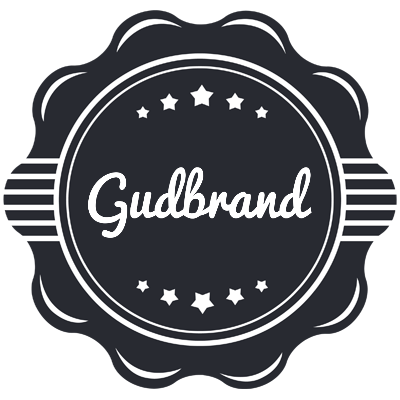 Gudbrand badge logo
