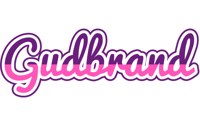 Gudbrand cheerful logo