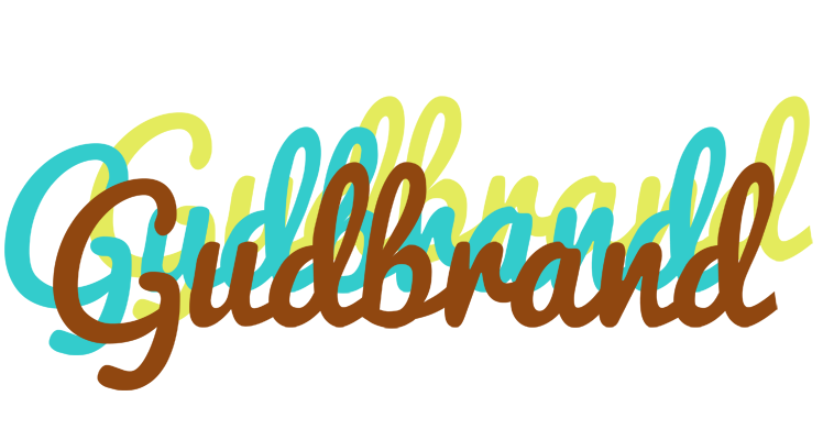 Gudbrand cupcake logo