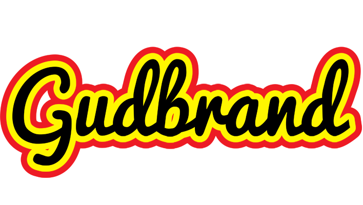 Gudbrand flaming logo