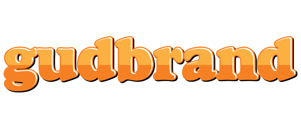 Gudbrand orange logo