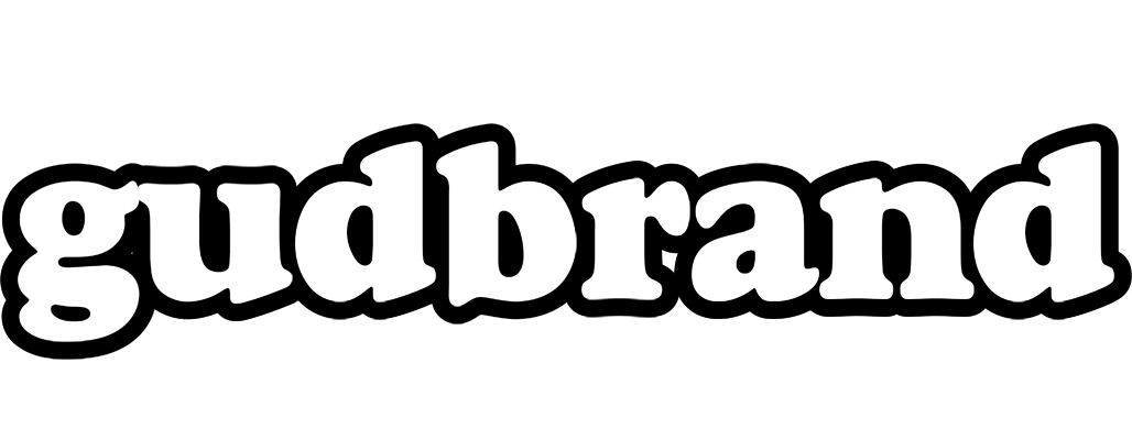 Gudbrand panda logo