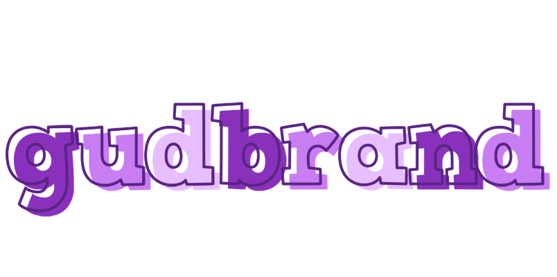 Gudbrand sensual logo