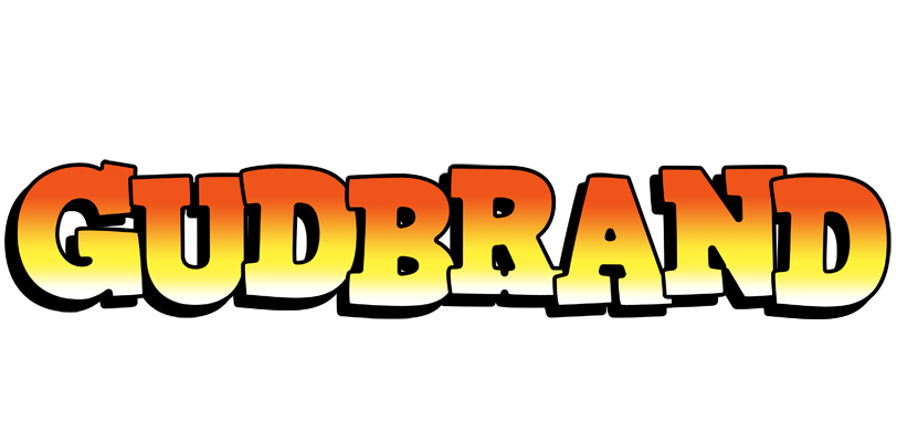Gudbrand sunset logo