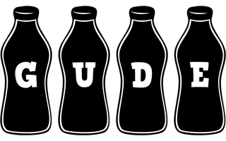 Gude bottle logo