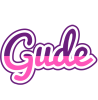 Gude cheerful logo