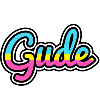 Gude circus logo
