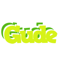 Gude citrus logo