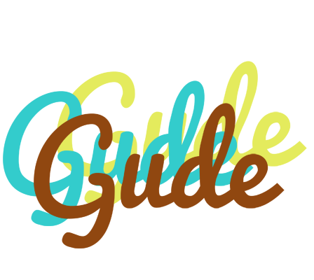 Gude cupcake logo