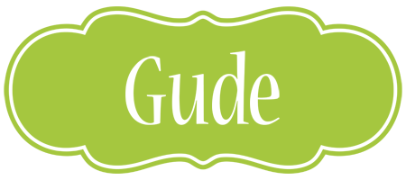 Gude family logo