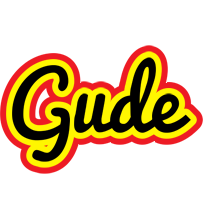 Gude flaming logo