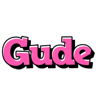 Gude girlish logo