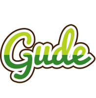 Gude golfing logo