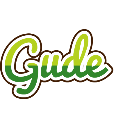 Gude golfing logo