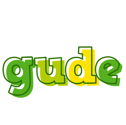 Gude juice logo