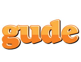 Gude orange logo