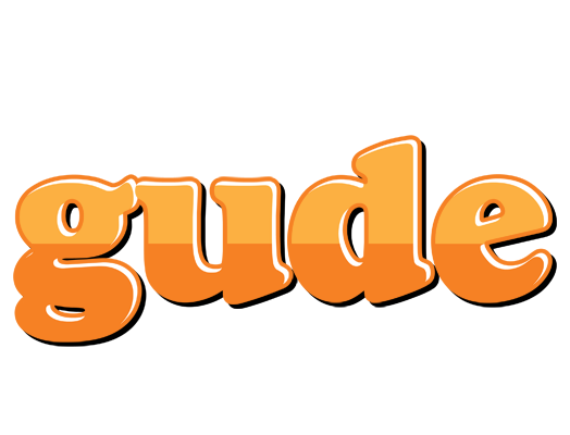 Gude orange logo