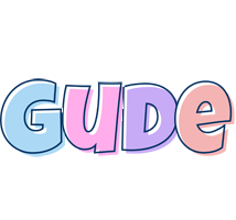 Gude pastel logo