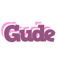 Gude relaxing logo