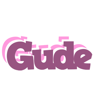 Gude relaxing logo