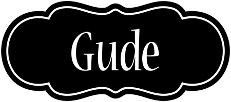 Gude welcome logo