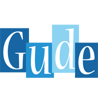 Gude winter logo