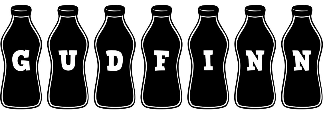 Gudfinn bottle logo
