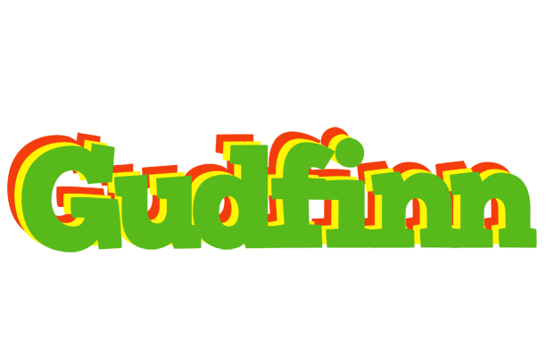 Gudfinn crocodile logo