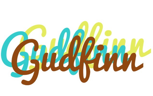Gudfinn cupcake logo