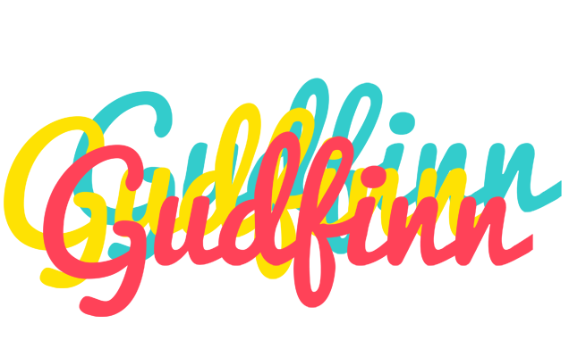 Gudfinn disco logo
