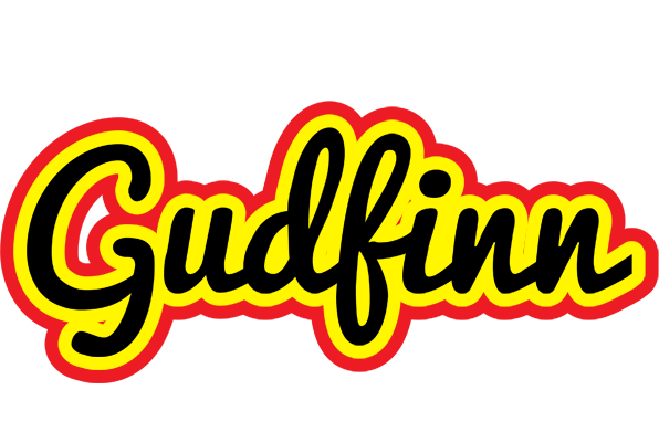 Gudfinn flaming logo