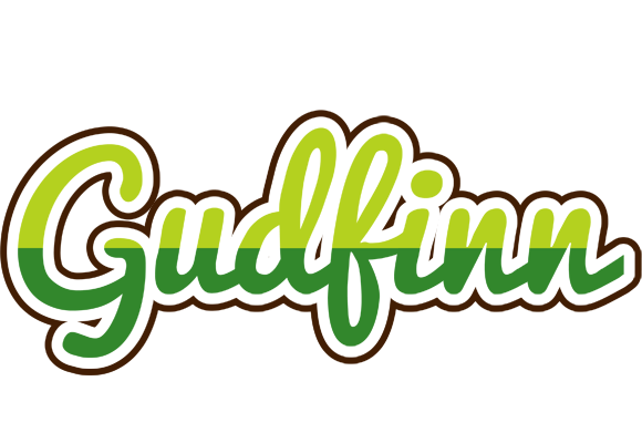 Gudfinn golfing logo