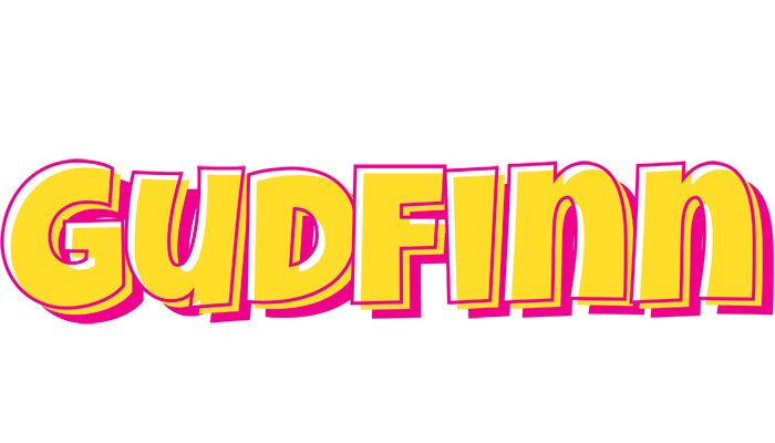 Gudfinn kaboom logo