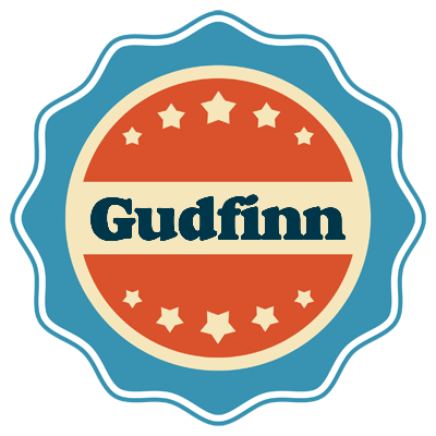 Gudfinn labels logo