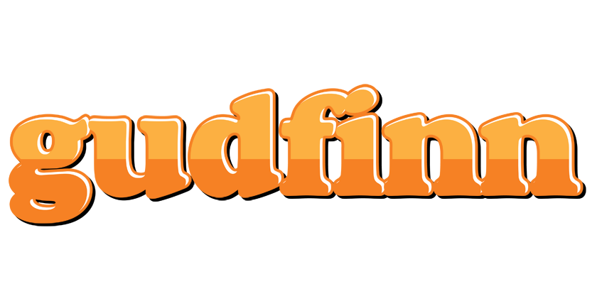 Gudfinn orange logo