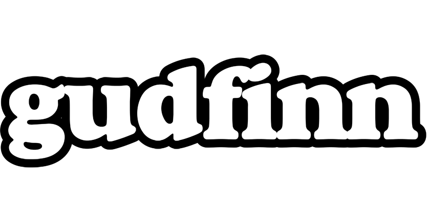 Gudfinn panda logo