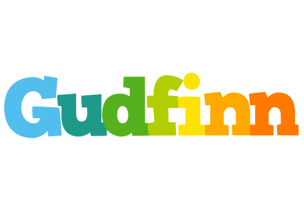 Gudfinn rainbows logo