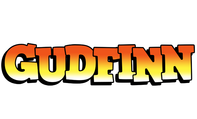 Gudfinn sunset logo