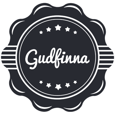 Gudfinna badge logo