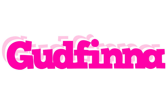 Gudfinna dancing logo