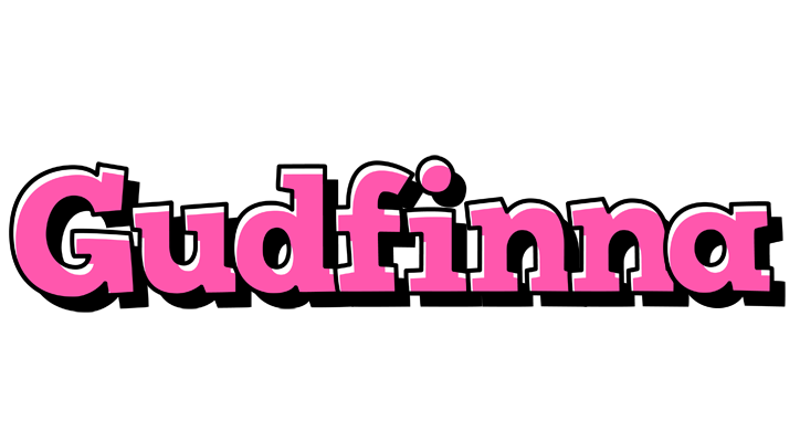 Gudfinna girlish logo