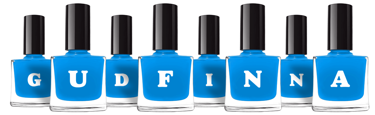 Gudfinna glossy logo