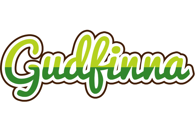 Gudfinna golfing logo